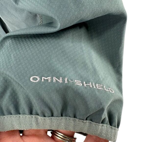 Columbia Jacket Size L Green Omni Shield Advanced Repellency Full Zip Outdoor - Picture 5 of 14